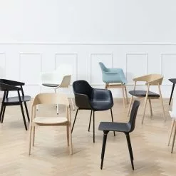 Andersen AC2 Lehnstuhl, White Pigmented Oak -Cozy Living andersen ac2 arm chair black lacquered oak 1