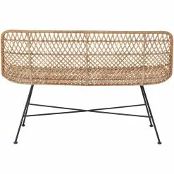 Bloomingville Hallie Sofa Rattan -Cozy Living bloomingville hallie sofa nature rattan 2