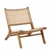 Bloomingville Keila Lounge Stuhl 80x71 Cm, Teakholz / Rattan