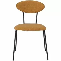 Bloomingville Mason Esszimmerstuhl, Gelb / Schwarz