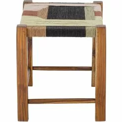 Bloomingville Verde Hocker Gewebt Jute 52x37 Cm, Multi 11 Bloomingville Verde Hocker Gewebt Jute 52x37 Cm, Multi -Cozy Living bloomingville verde stool brown jute 5