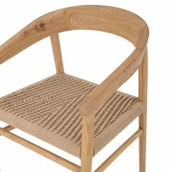 Bloomingville Vitus Esszimmerstuhl Hell Eiche / Papierschnur -Cozy Living bloomingville vitus dining chair nature oak 3