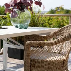 Brafab Kamomill Lehnstuhl, Beige -Cozy Living brafab kamomill armchair beige with cushion 3