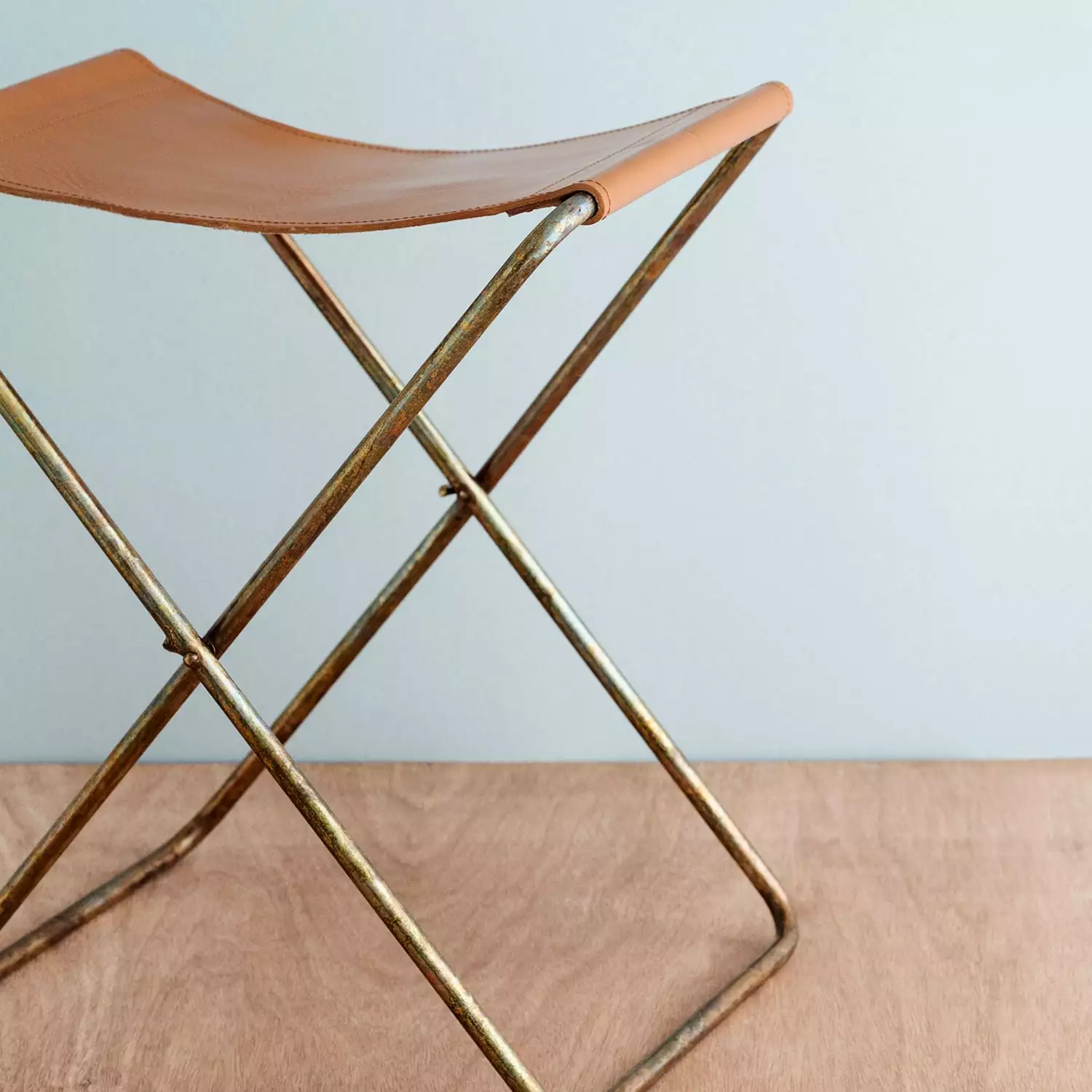 Broste Copenhagen Nola Hocker, Kupfer 2 Broste Copenhagen Nola Hocker, Kupfer – Bild 2