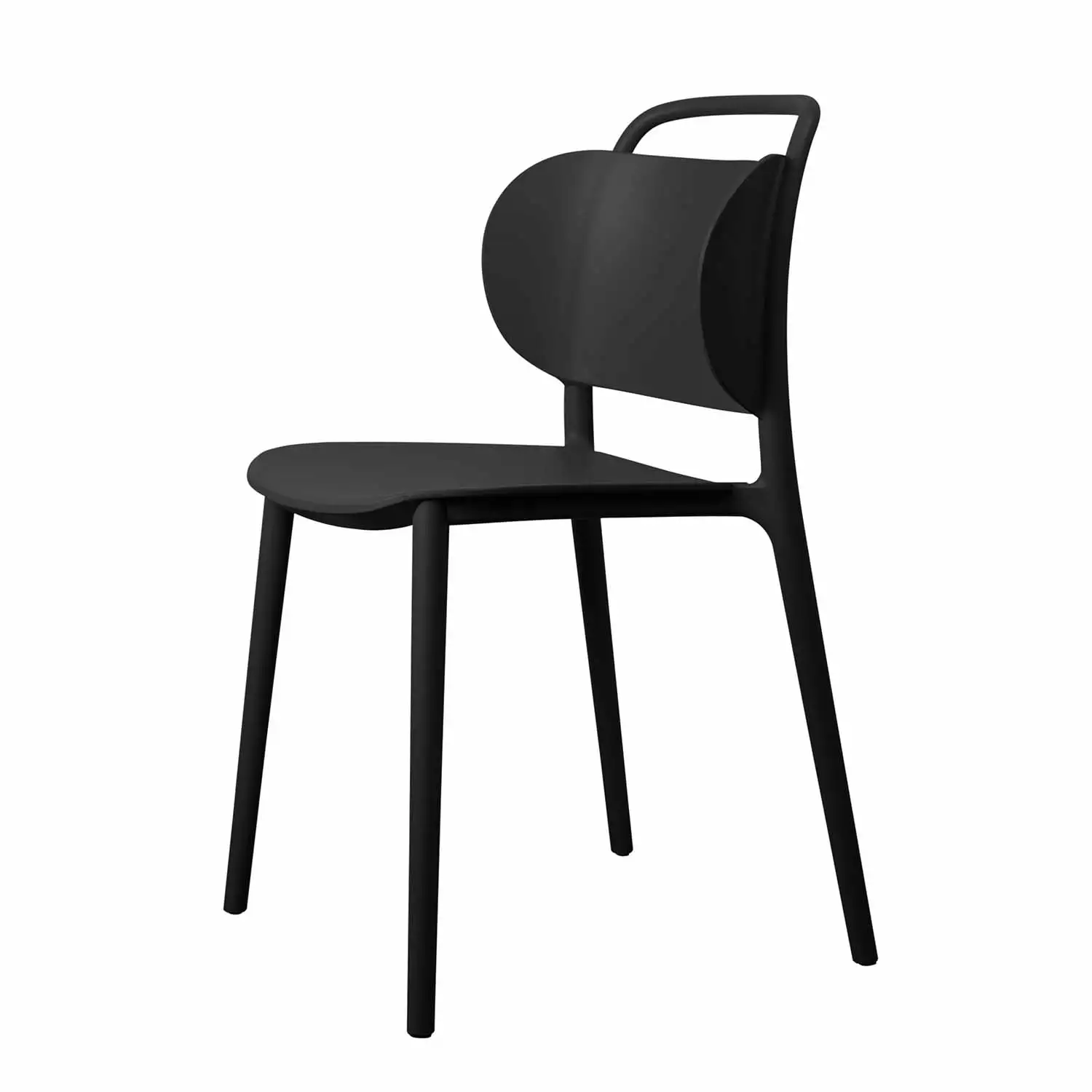 ByOn Ayla Chair 45x45x82cm, Black 1 ByOn Ayla Chair 45x45x82cm, Black