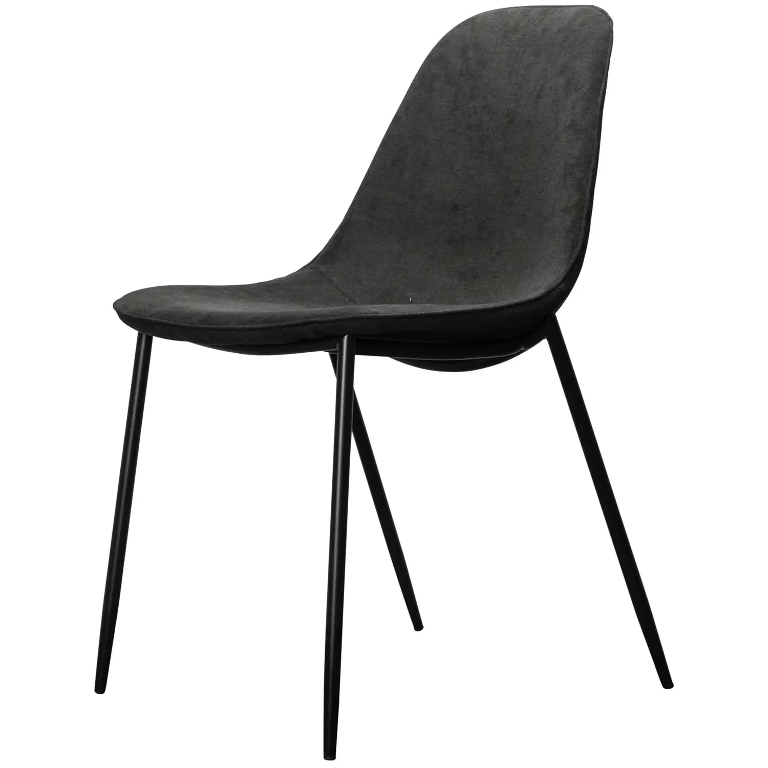 ByOn Cleo Dining Chair 46x81 Cm, Blackish 1 ByOn Cleo Dining Chair 46x81 Cm, Blackish