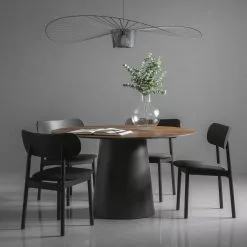 Decotique Elephant Breiter Stuhl, Schwarz/Schwarzer Samt -Cozy Living decotique elephant breiter stuhl 21