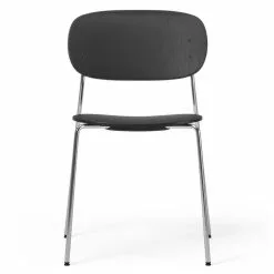 Decotique Note Stuhl Chrom, Schwarz Eiche