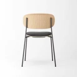 Decotique Note Stuhl Schwarz, Schwarz Samt / Eiche -Cozy Living decotique note stuhl 77