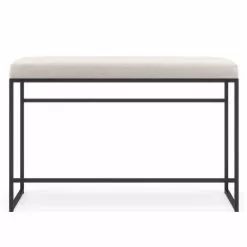 Department Bank Outdoor Sunbrella, Silver Grey