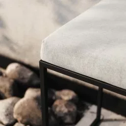 Department Bank Outdoor Sunbrella, Silver Grey -Cozy Living department bank outdoor sunbrella 47