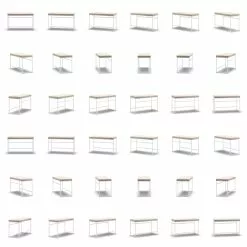 Department Bank, Weiß / Beige Samt 9 Department Bank, Weiß / Beige Samt -Cozy Living department bank wei 100 scaled