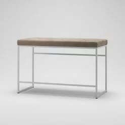 Department Bank, Weiß / Taupe Samt -Cozy Living department bank wei 103