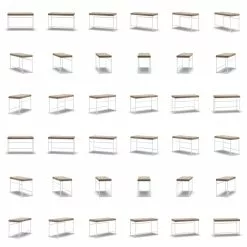 Department Bank, Weiß / Taupe Samt -Cozy Living department bank wei 105 scaled