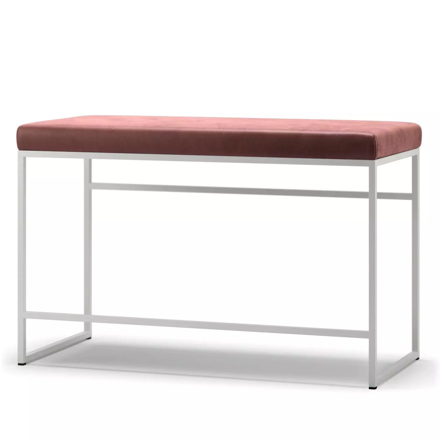 Department Bank, Weiß / Rost Samt 1 Department Bank, Weiß / Rost Samt