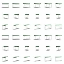 Department Bank, Weiß / Grün Samt -Cozy Living department bank wei 115 scaled