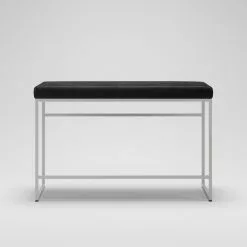 Department Bank, Weiß / Schwarz Samt -Cozy Living department bank wei 60