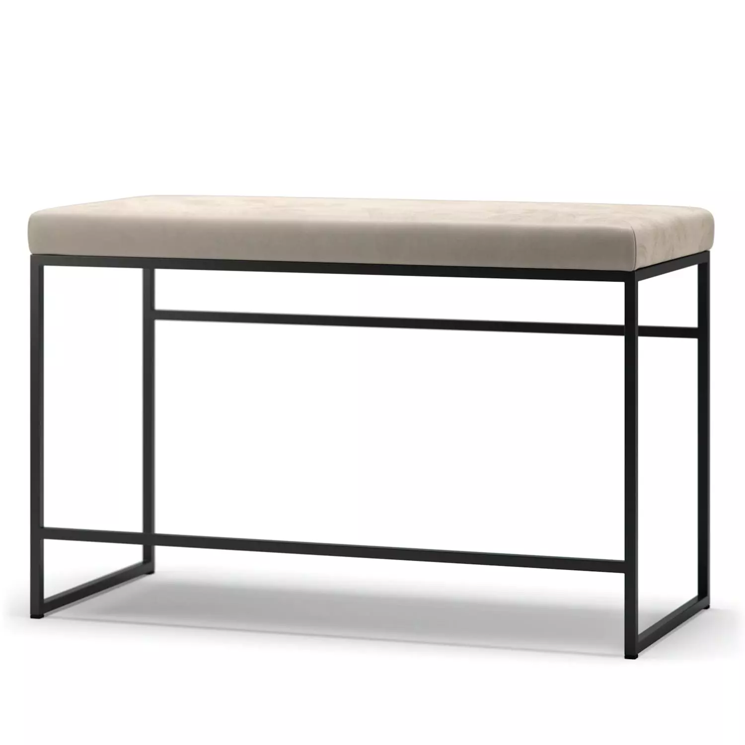 Department Bank, Schwarz / Beige Samt 1 Department Bank, Schwarz / Beige Samt