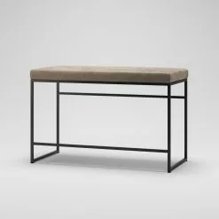 Department Bank, Schwarz / Taupe Samt -Cozy Living department bank wei 83