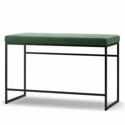 Department Bank, Schwarz / Grün Samt