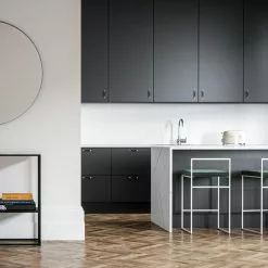 Department Barhocker Mit Rückenlehne 80 Cm, Weiß / Grün Samt -Cozy Living department barhocker niedrig hoch ruckenlehne 165