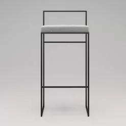 Department Barhocker Mit Rückenlehne Outdoor 90 Cm, Flanelle -Cozy Living department barhocker outdoor sunbrella mit ruckenlehne 42