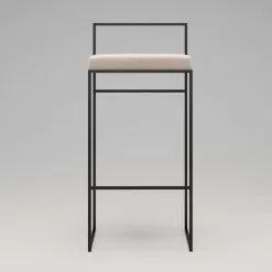 Department Barhocker Mit Rückenlehne Outdoor 90 Cm, Canvas -Cozy Living department barhocker outdoor sunbrella mit ruckenlehne 54