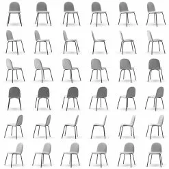 Department Uni Stuhl, Hellgrau -Cozy Living department uni chair 26 scaled