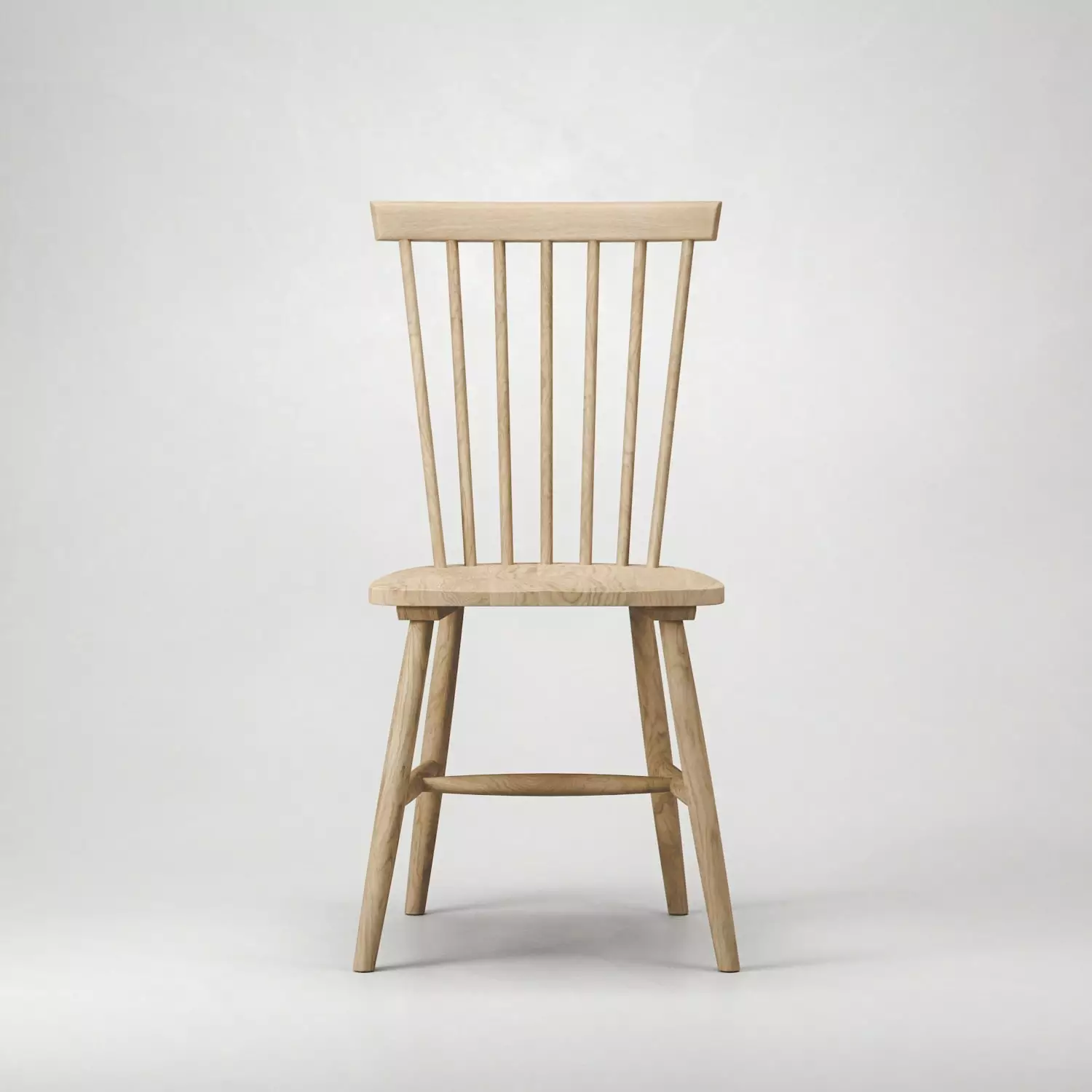 Department Wood H17 Windsor-Stuhl, White Pigmented Oak 2 Department Wood H17 Windsor-Stuhl, White Pigmented Oak – Bild 2