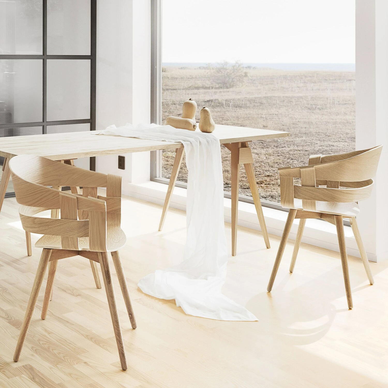 Design House Stockholm Wick Stuhl, Eiche 2 Design House Stockholm Wick Stuhl, Eiche – Bild 2