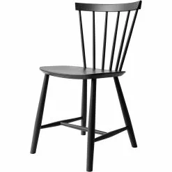 FDB Møbler J46 Stuhl, Schwarz -Cozy Living fdb mbler j46 chair black ral 9005 gloss 10 2