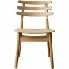FDB Møbler J48 Dining Chair , Lacquered Oak