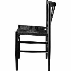 FDB Møbler J80 Stuhl, Schwarz / Sitz Schwarz -Cozy Living fdb mbler j80 chair 11