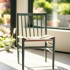 FDB Møbler J80 Stuhl, Moosgrau / Sitz Natur -Cozy Living fdb mbler j80 chair 25