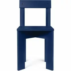 Ferm LIVING Ark Esszimmerstuhl Lackiert Buche, Blau