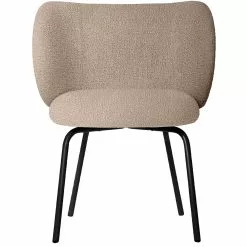 Ferm LIVING Rico Dining Bouclé Stuhl, Sand