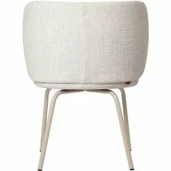 Ferm LIVING Rico Dining Cash Bouclé Esszimmerstuhl, Altweiß -Cozy Living ferm living rico dining cash boucle 3