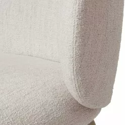 Ferm LIVING Rico Dining Cash Bouclé Esszimmerstuhl, Altweiß -Cozy Living ferm living rico dining cash boucle 4