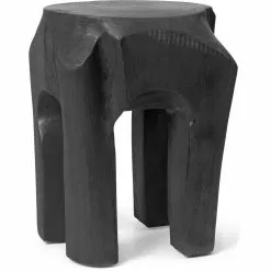 Ferm LIVING Root Hocker, Schwarz