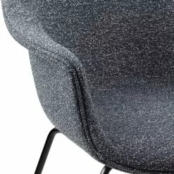 Gubi Bat Esszimmerstuhl Gepolstert / Kegelförmige Basis, Around Bouclé 023 -Cozy Living gubi bat dining chair fully upholstered conic base 2