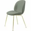 Gubi Beetle Dining Chair, Brass, PG2