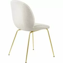 Gubi Beetle Dining Chair, Brass, PG2, Li.Bouclé 001 5 Gubi Beetle Dining Chair, Brass, PG2, Li.Bouclé 001 -Cozy Living gubi beetle dining chair brass pg2 2