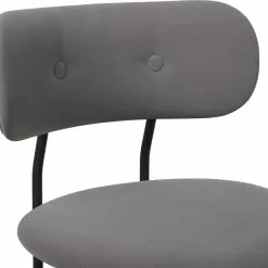 Gubi Coco Esszimmerstuhl Gepolstert, Sunday 025 -Cozy Living gubi beetle dining chair front matt black 44