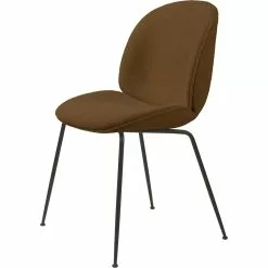 Gubi Beetle Dining Chair, Black, PG2, Li.Bouclé 006