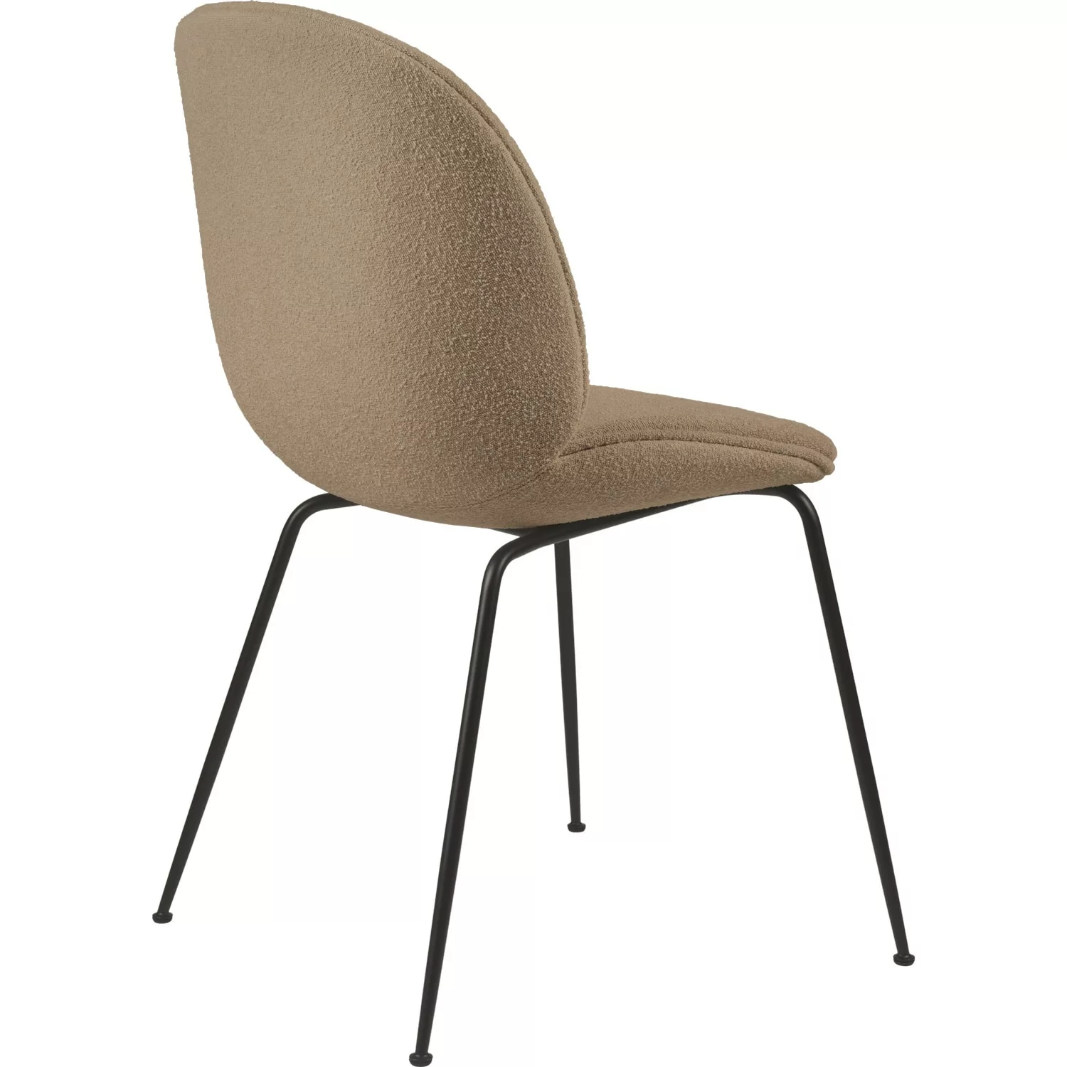 Gubi Beetle Dining Chair, Black, PG2, Li.Bouclé 003 3 Gubi Beetle Dining Chair, Black, PG2, Li.Bouclé 003 – Bild 3