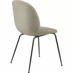 Gubi Beetle Dining Chair, Black, PG2, Li.Bouclé 008 -Cozy Living gubi beetle dining chair legs black pg2 15