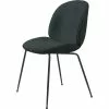 Gubi Beetle Dining Chair, Black, PG2, Li.Bouclé 0028