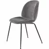 Gubi Beetle Stuhl Black / Eros, Concrete