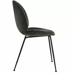 Gubi Beetle Stuhl Black / Eros, Graphite -Cozy Living gubi beetle stuhl black 18