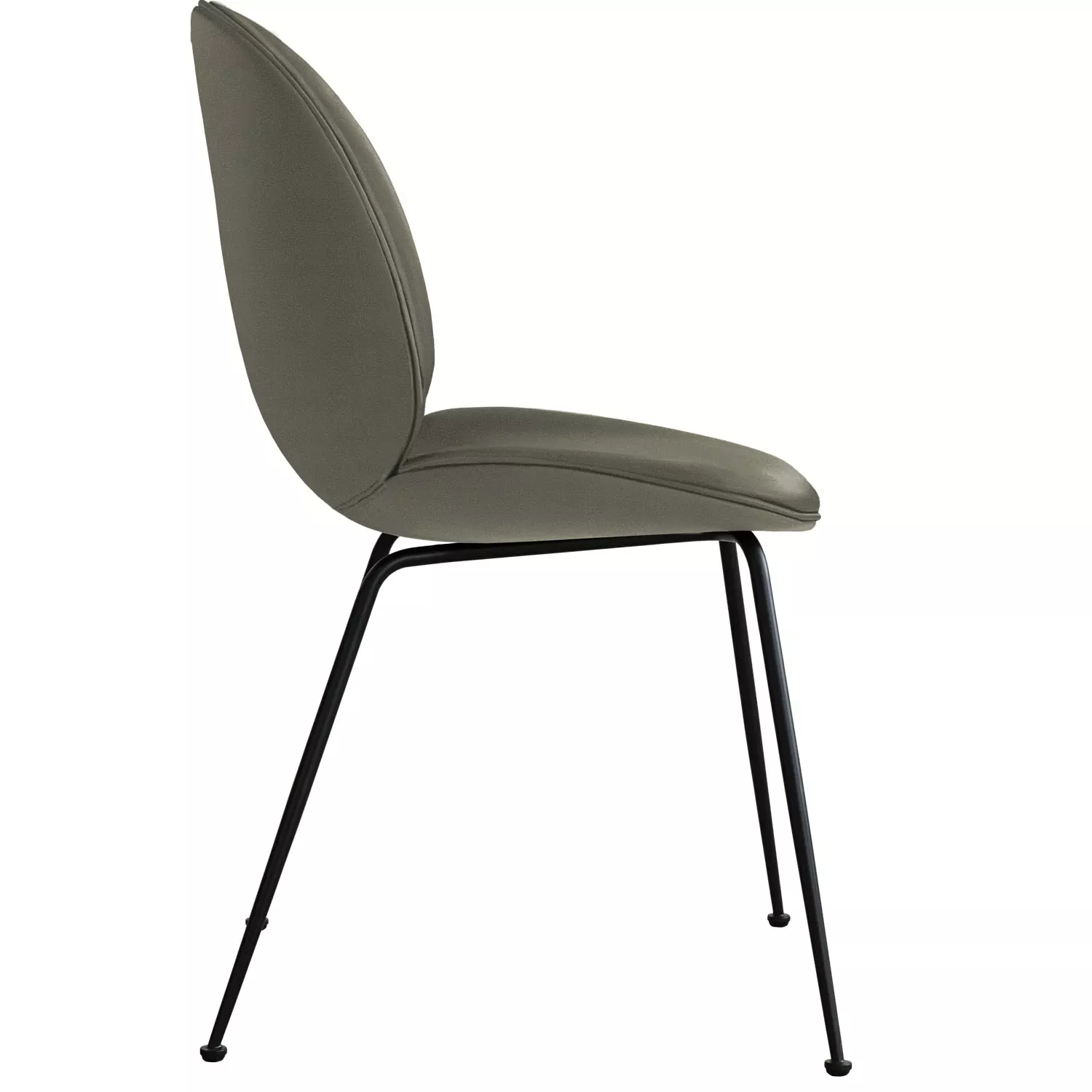 Gubi Beetle Stuhl Black / Sierra, Stone 3 Gubi Beetle Stuhl Black / Sierra, Stone – Bild 3